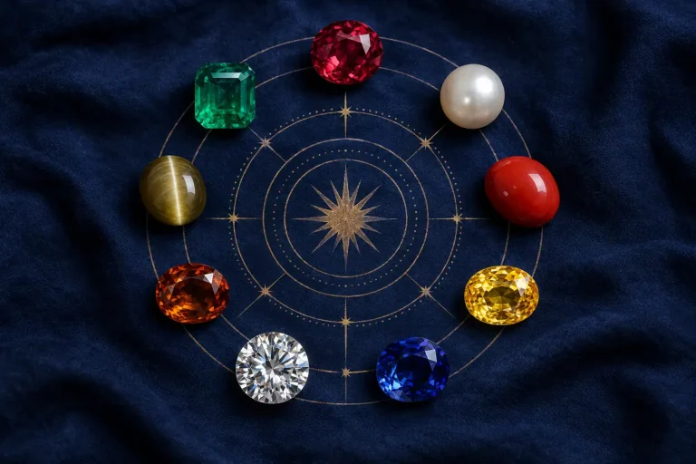 Best Gemstones for Each Zodiac Sign in Vedic Astrology