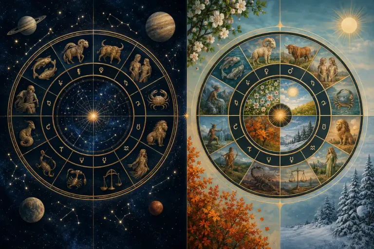 Vedic Astrology vs Western Astrology: Key Differences